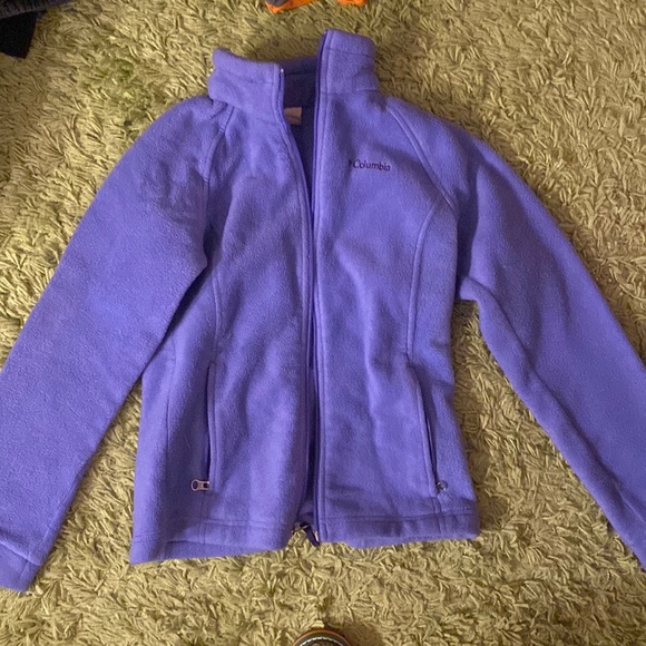Columbia Other - Columbia Girl's Benton Springs Light Purple Fleece Jacket